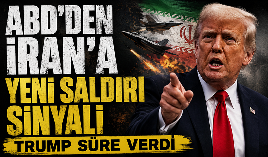 Trump: "İran anlaşmayı imzalamazsa yarın yeniden saldıracağız"