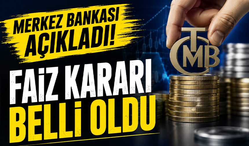Merkez Bankası faiz kararını açıkladı!