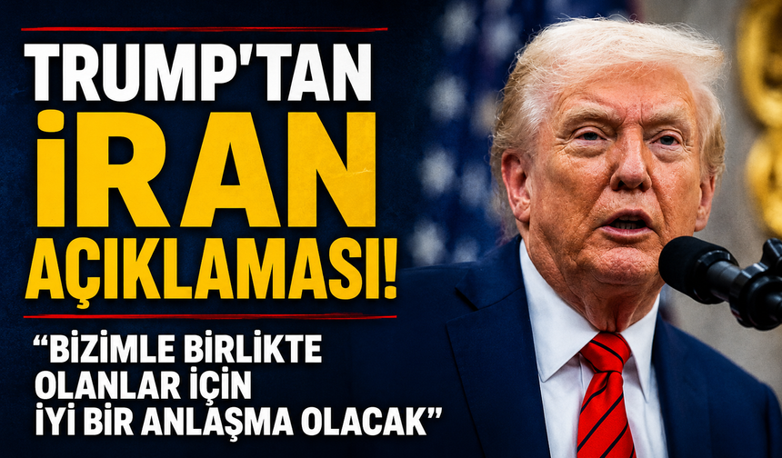 Trump: "İran gerçekten bir anlaşma yapmak istiyor"