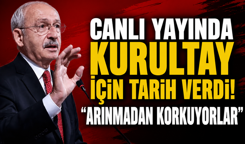 Kemal Kılıçdaroğlu: Arınma yapacağım diye benden korkuyorlar