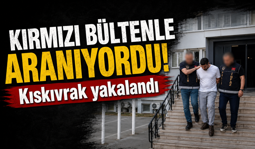 13 yıldır kırmızı bültenle aranan şahıs Bursa’da yakalandı