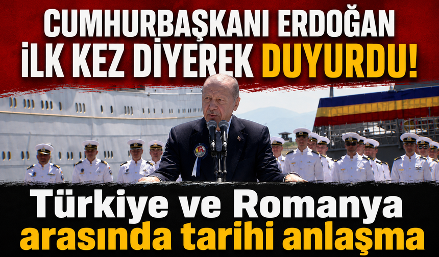 Cumhurbaşkanı Erdoğan’dan tarihi savunma sanayii mesajı: "Türkiye ilk kez bir NATO ve AB üyesine savaş gemisi ihraç etti
