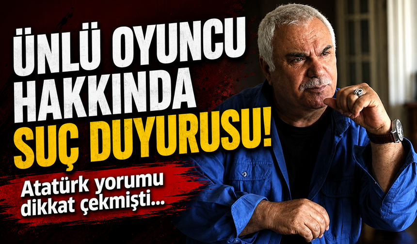 Atatürk yorumu tepki çekti: Halil Ergün hakkında suç duyurusu