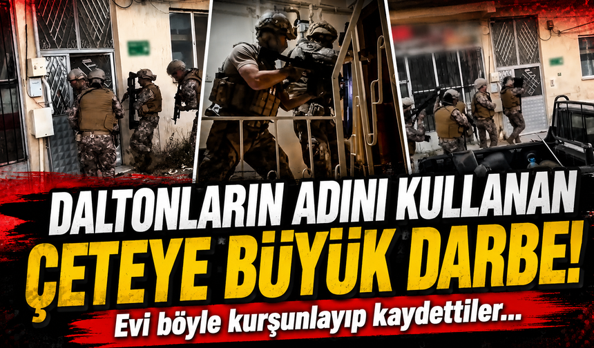 Bursa'da daltonların adını kullanan örgüte büyük darbe!