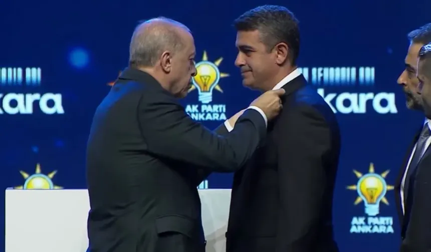 Haymana Belediye Başkanı Levent Koç AK Parti'ye katıldı