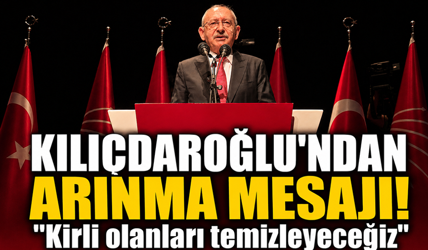 Kemal Kılıçdaroğlu'ndan grup toplantısında sert sözler! Arınma çağrısını yineledi
