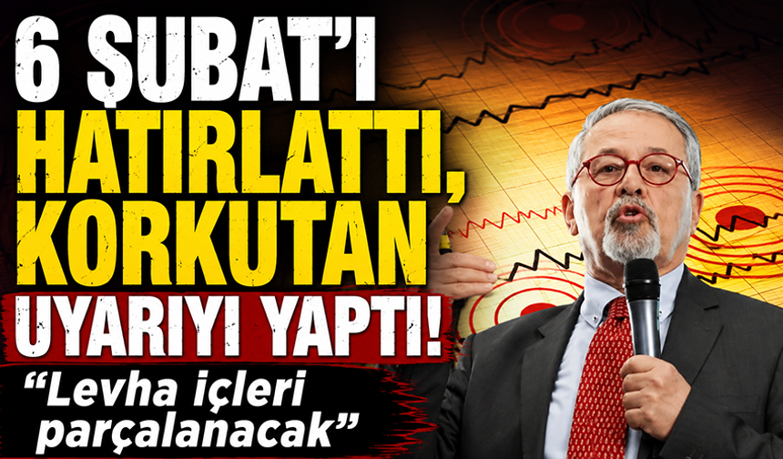 Gaziantep sallandı, Prof. Dr. Naci Görür uyardı: 'Korkarım, parçalanacak'