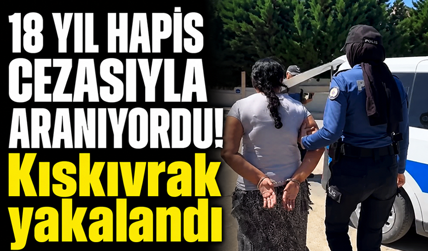 18 yıl 9 ay hapis cezasıyla aranan hükümlü Karacabey'de yakalandı