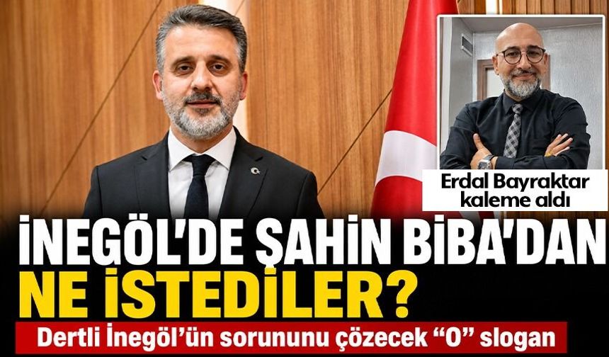 İnegöl'de Şahin Biba'dan ne istediler? Dertli İnegöl’ün sorununu çözecek “O” slogan