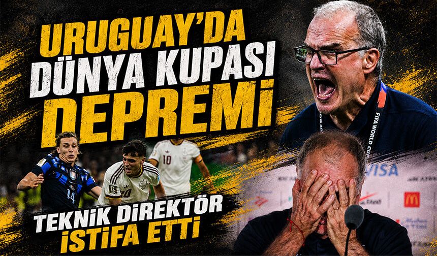 Uruguay Dünya Kupası'ndan elendi! Ortalık karıştı