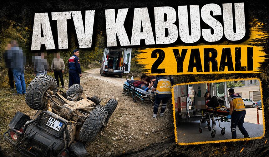ATV kabusu: 2 yaralı