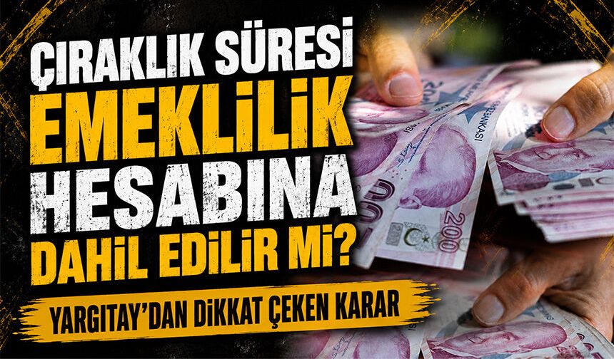 Yargıtay'dan kritik çıraklık sigortası kararı