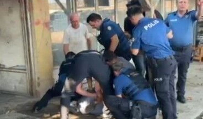 Bursa İznik'te akli dengesi yerinde olmadığı öğrenilen şahıstan yarım milyon liraya yakın nakit çıktı