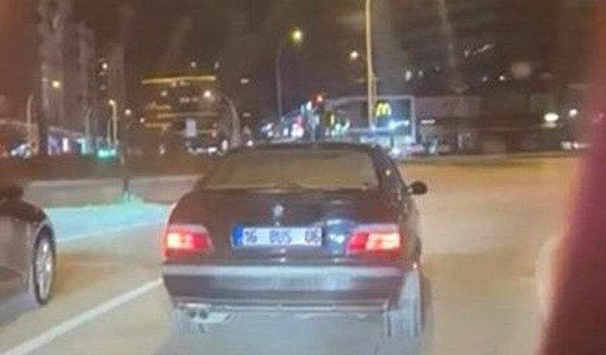 Bursa Nilüfer'de drift atan sürücüye 345 bin lira ceza