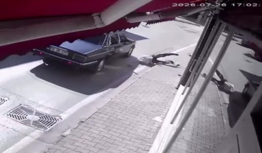 Bursa Mudanya'da otomobilin çarptığı yaya ağır yaralandı