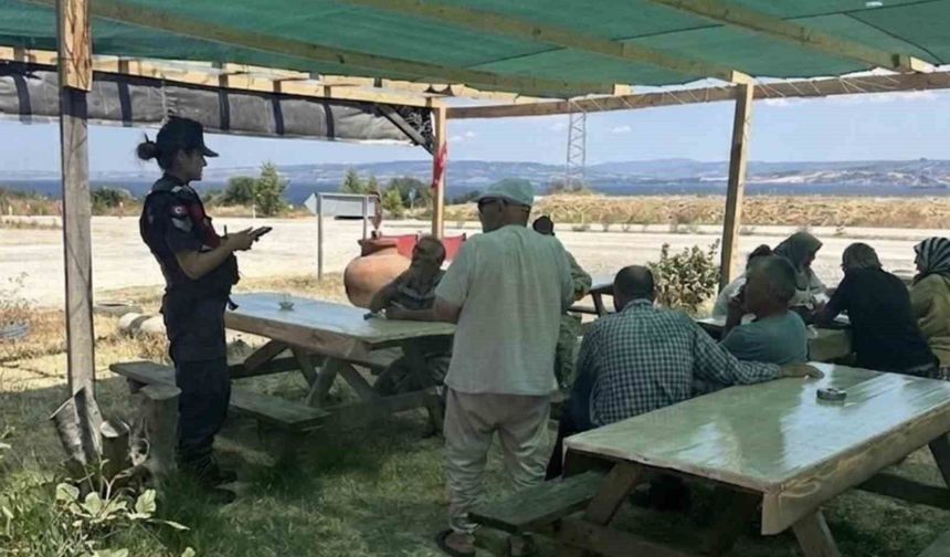 Çanakkale'de 260 jandarma personeli ile göçmen kaçakçılığı denetimi