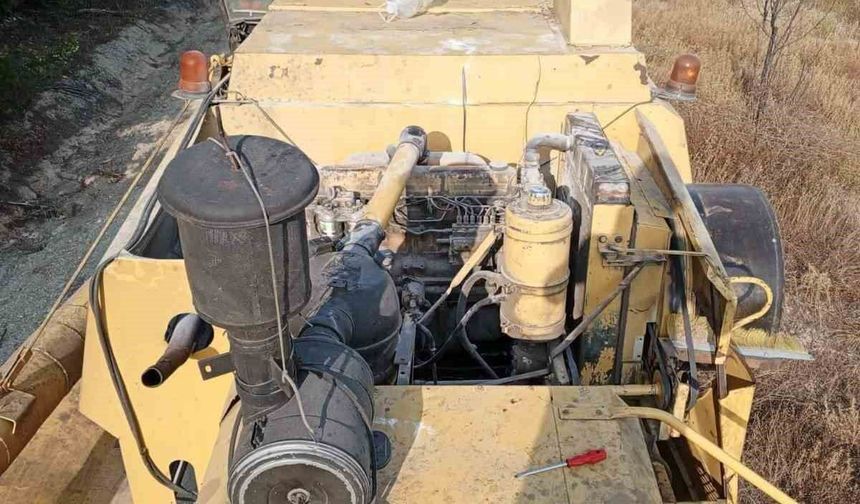 Su tankeri bulundurmadan biçerdöver çalıştıran şahsa ceza