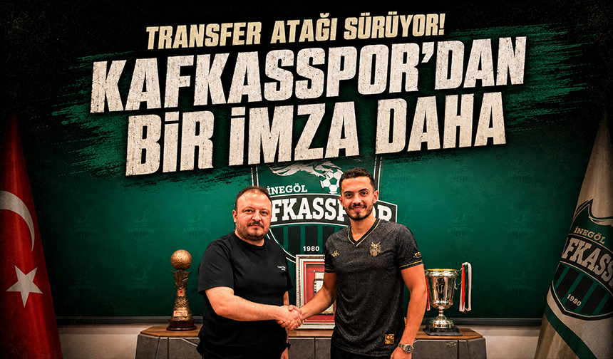 Transfer Atağı Sürüyor! Kafkasspor'dan Bir İmza Daha