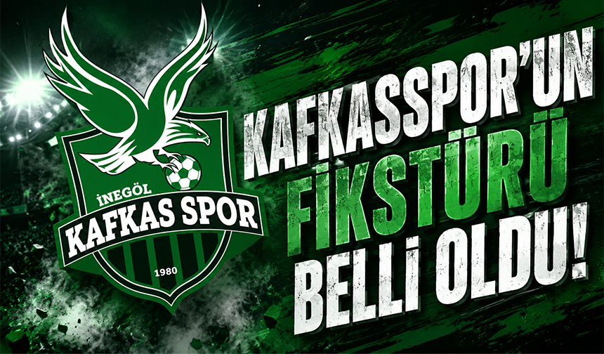 Kafkasspor’un 2026-2027 sezonu fikstürü belli oldu