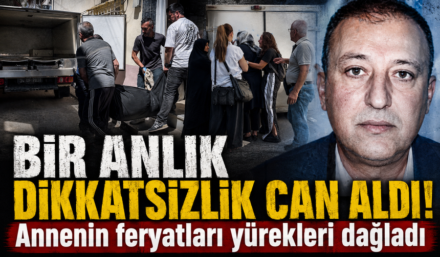 Bursa Osmangazi'de talihsiz adam merdivenlerde can verdi