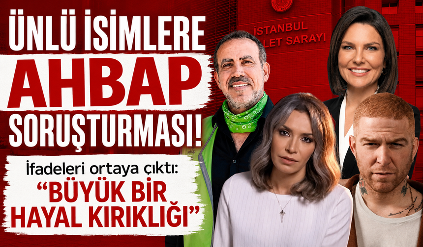 Ece Üner, Gökhan Özoğuz ve Öykü Serter'in ifadeleri ortaya çıktı!