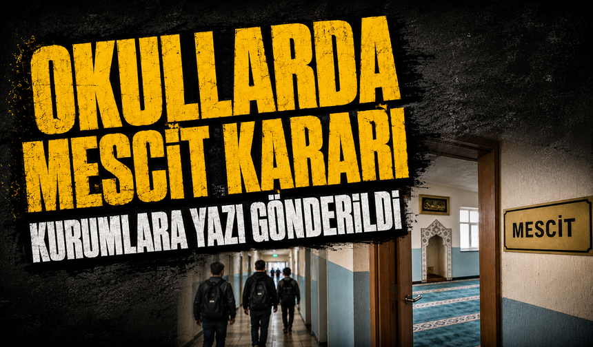 İstanbul’da okullarda mescit kararı