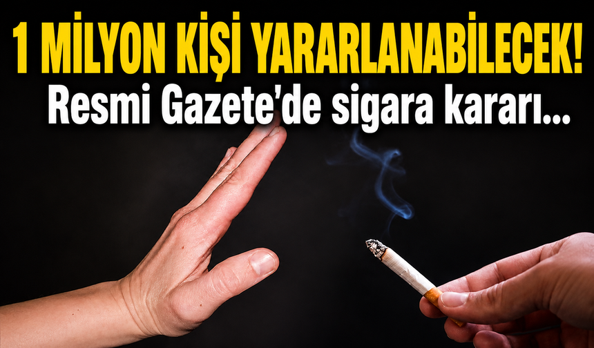 Sigara bırakma ilaçları 1 milyon kişiye ücretsiz verilecek
