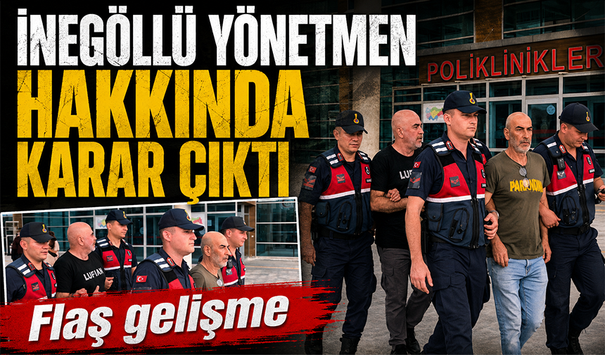 İnegöllü yönetmen Ezel Akay hakkında karar çıktı!