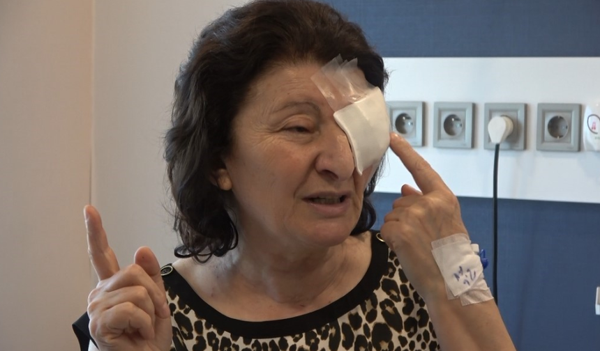 Torunlarını görebilmek için kornea nakli oldu