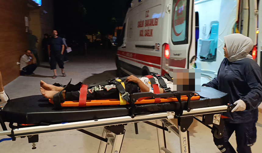 Bursa İnegöl'de yürekleri ağza getiren kaza! 8 yaşındaki Abdullah yaralandı