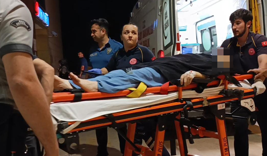 Bursa İnegöl'de otomobil yayaya çarptı!