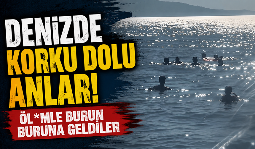 Bursa Gemlik'te dubaların dışına çıkan aile boğulma tehlikesi atlattı