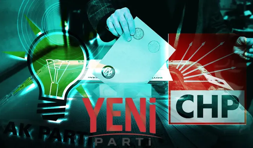 CHP'deki bölünme sonrası ilk anket: AK Parti açık ara farkla ilk sırada