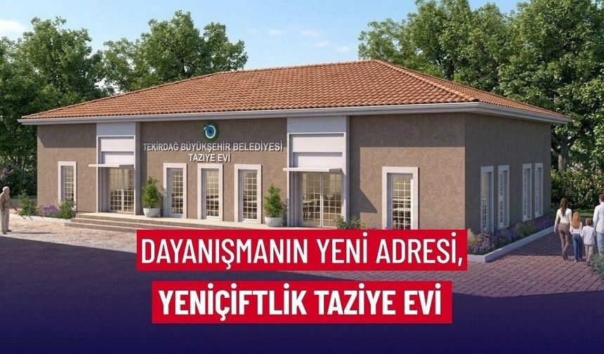 Yeniçiftlik'e taziye evi: Çalışmalar yüzde 70 tamamlandı