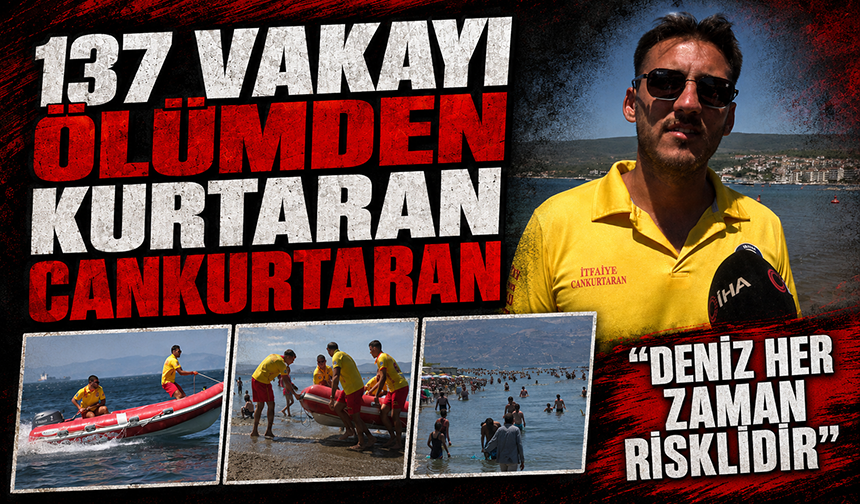 Bursa'da cankurtaranlardan hayati uyarılar: "Denizi hafife almayın"