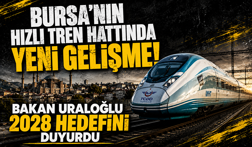 Bakan Uraloğlu: "Yerköy - Kayseri Yüksek Hızlı Tren Projesi’nde işin yarısını tamamladık"