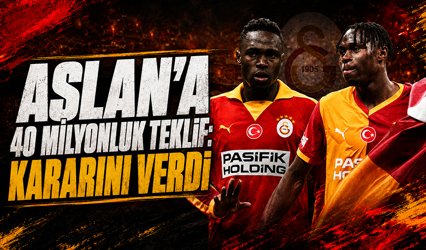 Galatasaray'a 40 milyon euroluk teklif: Kararı etkileyen detay ortaya çıktı