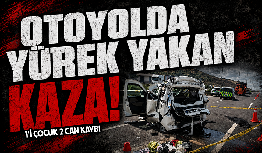 Kuzey Marmara Otoyolu’nda feci kaza: 2 ölü, 6 yaralı