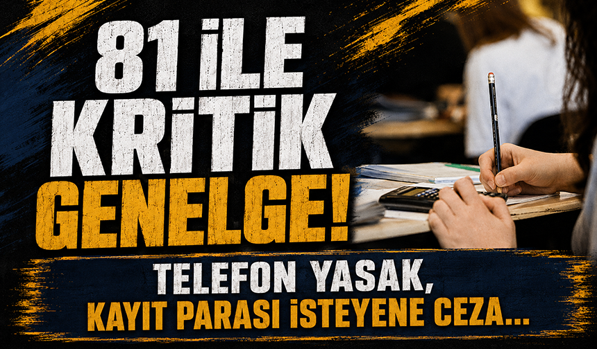 MEB 14 Eylül’de başlayacak yeni eğitim-öğretim yılı için 81 ile genelge gönderdi