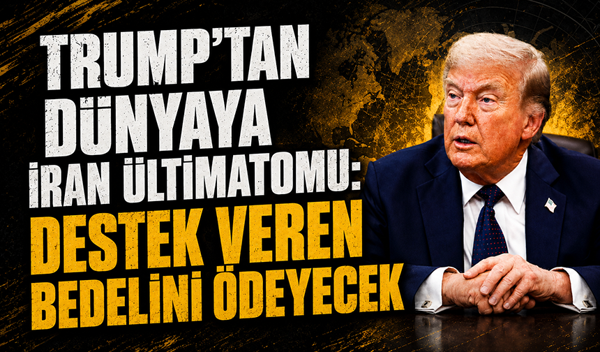 Trump: "İran’a karşı dünyanın en ezici ekonomik yaptırım operasyonunu başlatıyoruz"