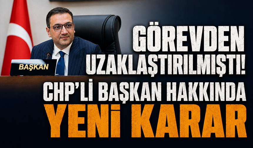 Balçova Belediye Başkanı Onur Yiğit göreve iade edildi