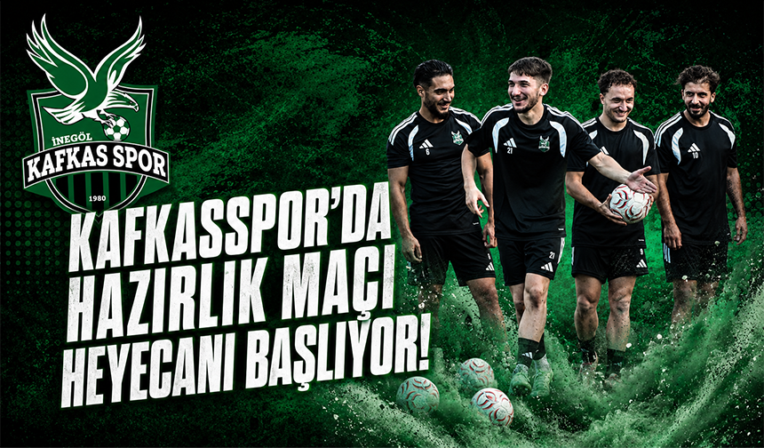 İnegöl Kafkasspor Afyon kampında iki hazırlık maçına çıkacak