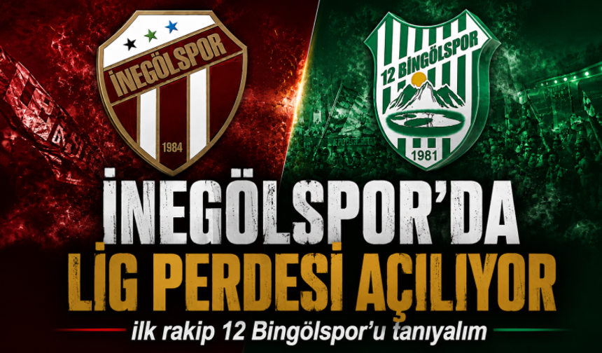 İnegölspor'da lig perdesi açılıyor! İlk rakip 12 Bingölspor'u tanıyalım
