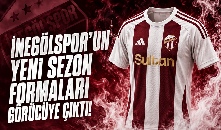 İnegölspor yeni sezon formalarını tanıttı!