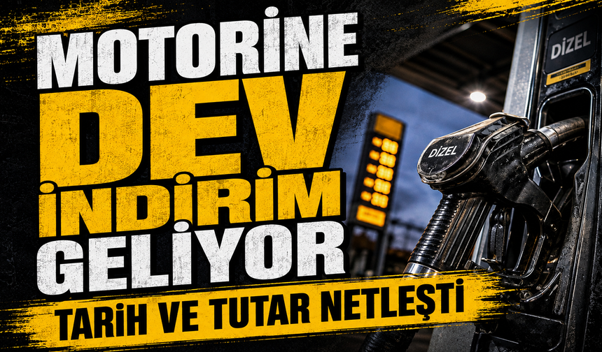 Motorine dev indirim geliyor