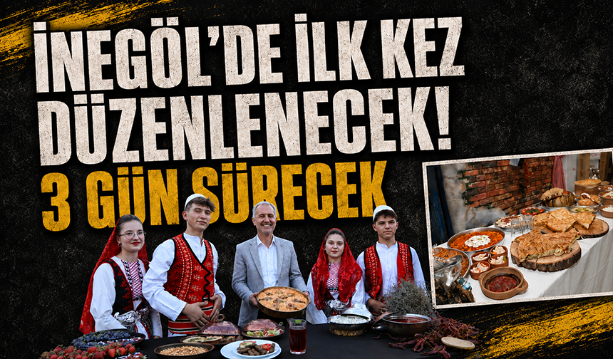 İnegöl, Gastronomi Festivali İle Lezzetlerini Vitrine Çıkarıyor
