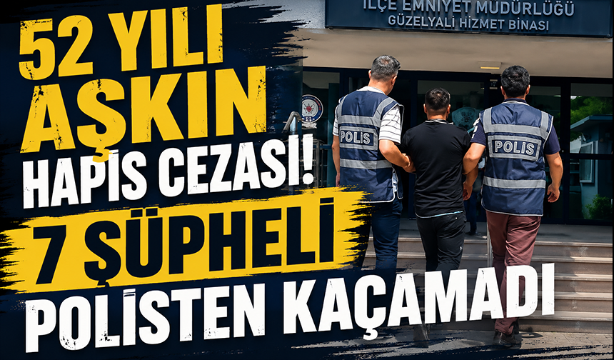 Bursa Mudanya’da kesinleşmiş hapis cezası bulunan 7 şahıs yakalandı