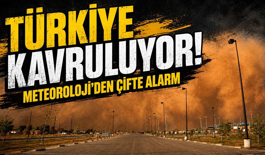 Türkiye kavruluyor! Meteoroloji'den çifte alarm