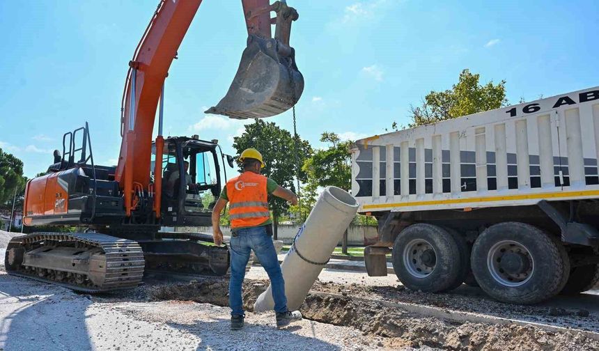 Büyükşehir'den Kayapa TOKİ'de altyapıya kalıcı çözüm