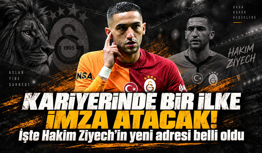 Kariyerinde ilki yaşayacak! Hakim Ziyech’in yeni takımı belli oldu